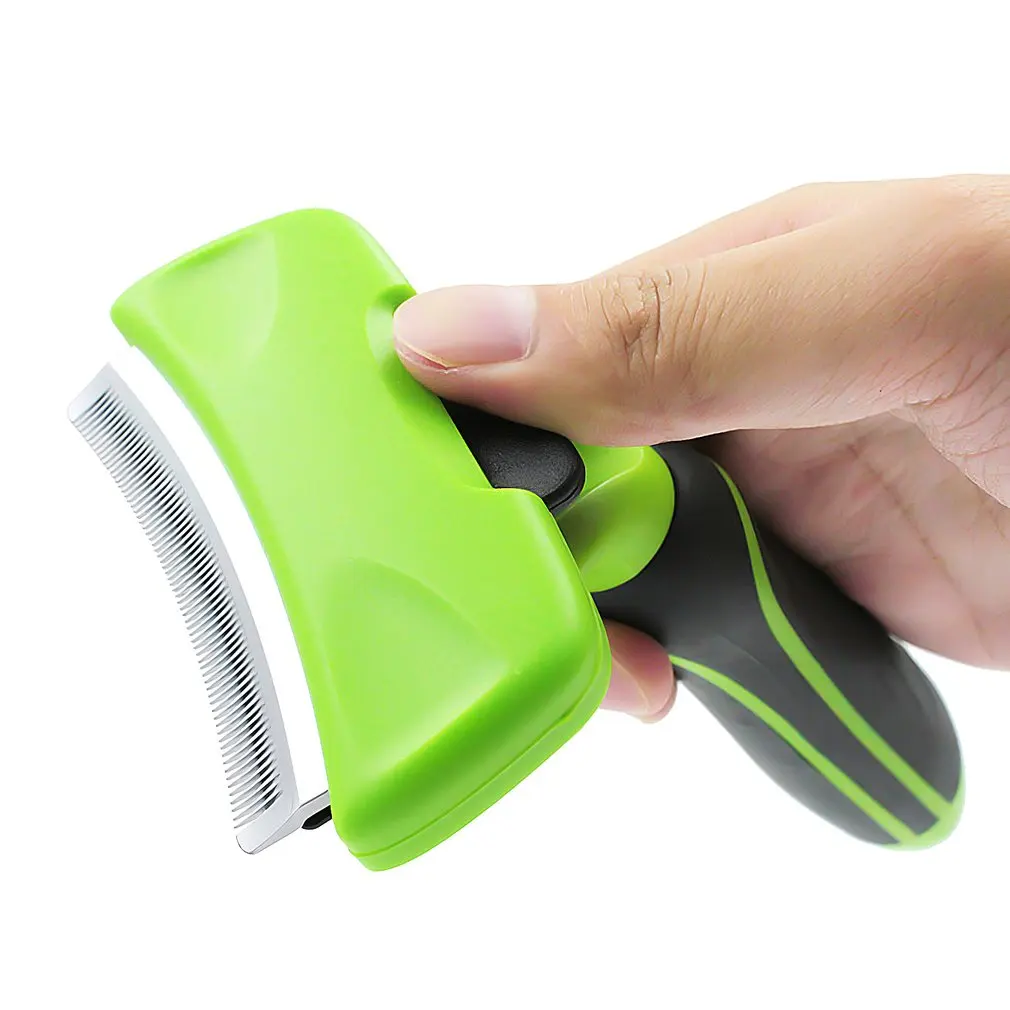 Peines removedores de pelo para mascotas, cepillo de aseo para gatos