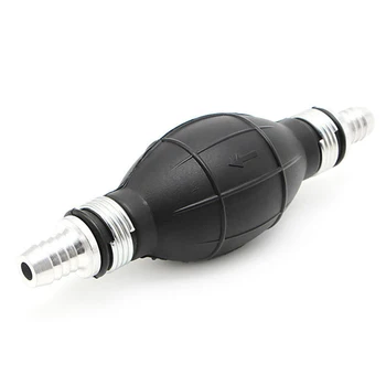 

Tool Fuel Pump One-way Primer Bulb Hand Gas Petrol Boat Engines Vehicles 15cm Rubber+Aluminum