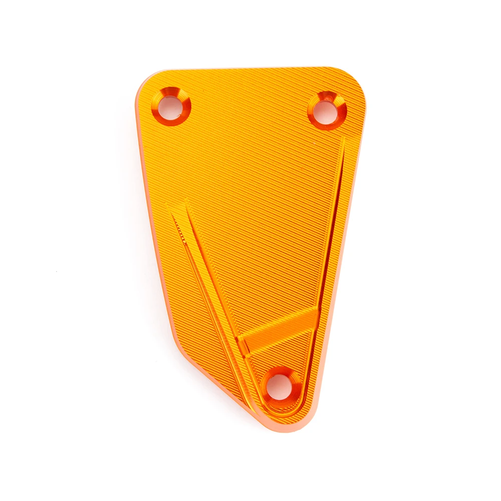 Orange Front Oil Cup BJMOTO передний и задний тормозной цилиндр, Крышка Резервуара, масляный колпачок, Мото Аксессуары Для KTM Duke 790 Adventure 790 ADV - Цвет: Orange Front Oil Cup