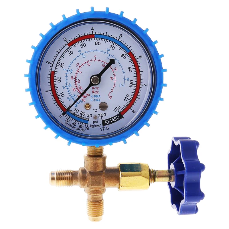 Манометр для кондиционирования воздуха 1/4 дюйма 12 5 см * 8c м 220psi | Инструменты