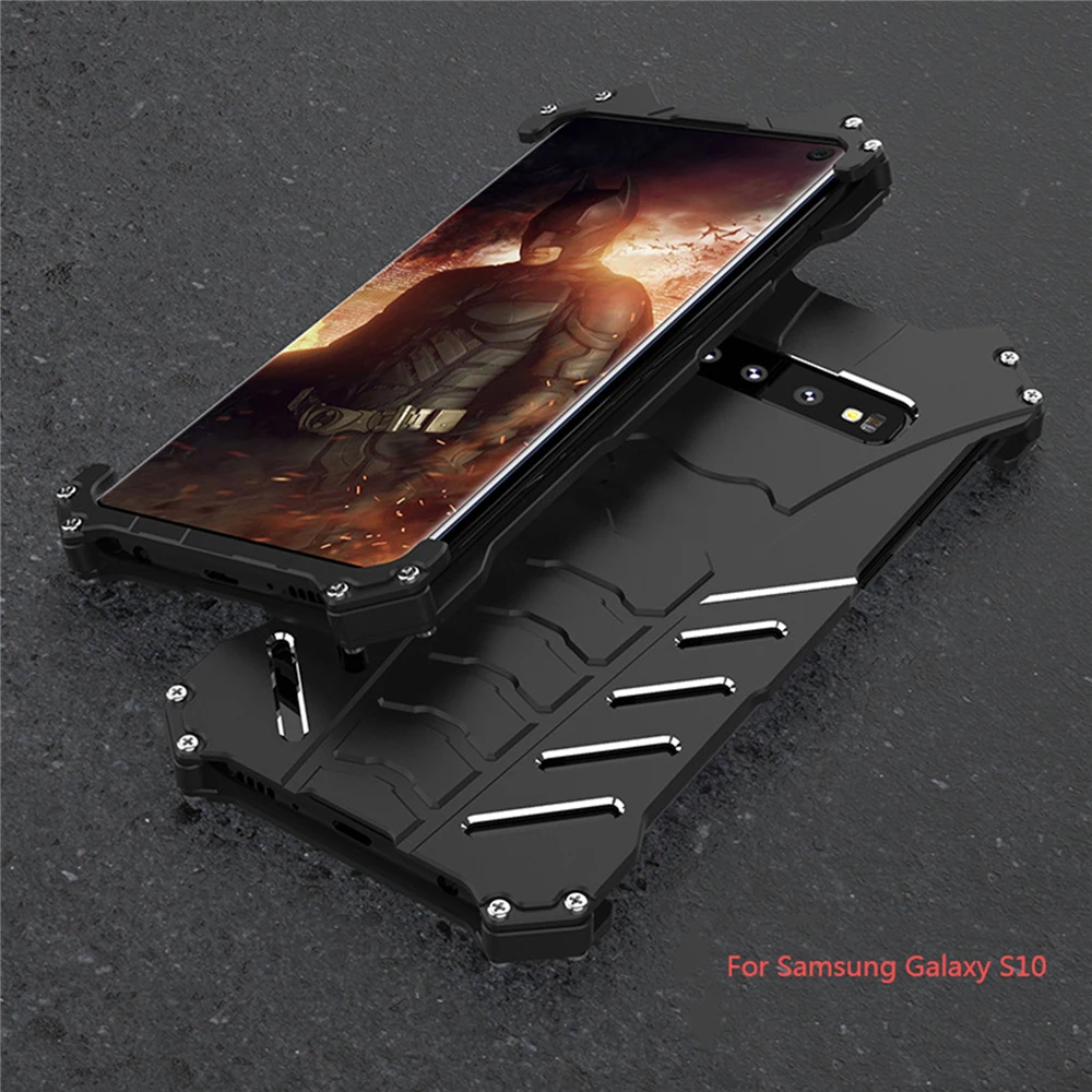 Чехол для samsung Galaxy S10 Lite S10 Plus, металлический защитный чехол-подставка для Galaxy S10, жесткий чехол s, противоударный чехол