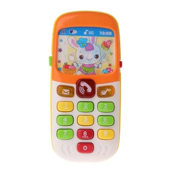 

Baby Toy Mobile Phone Kid Electronic Musical Cartoon Smartphone Educational Gift