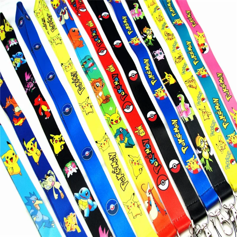 

Anime Cute Cartoon Neck Strap Lanyard for keys ID Card Gym Mobile Phone Straps USB badge holder DIY Hang Rope