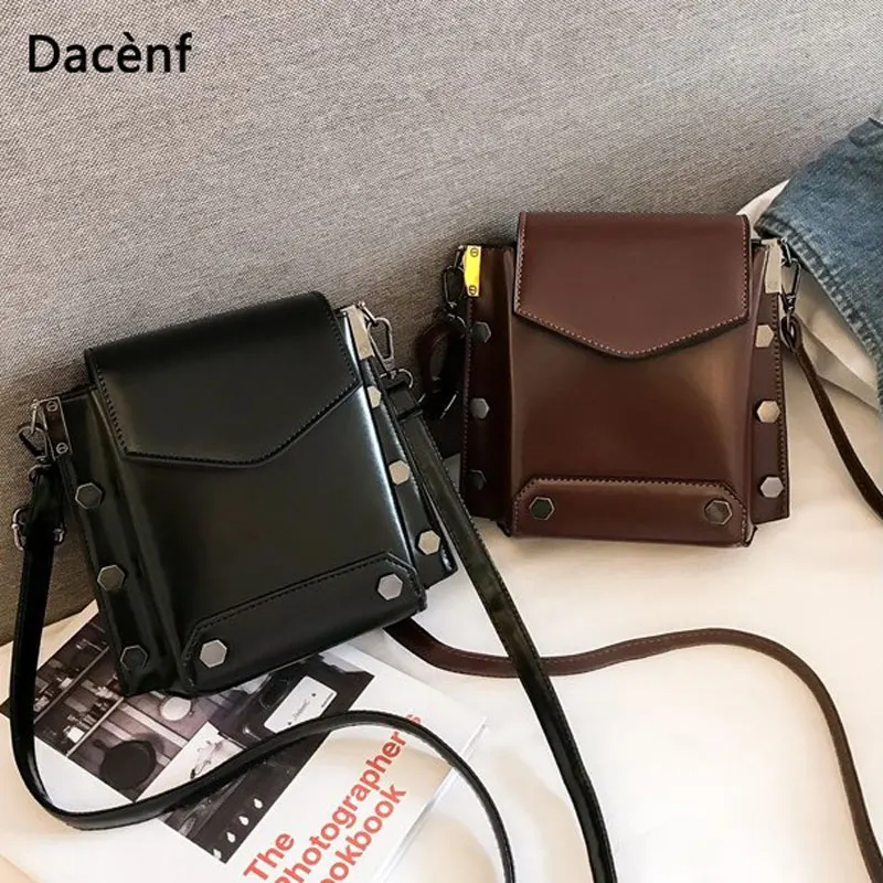 

Summer bag mini small bag female 2020 new wild solid color small square bag ins shoulder messenger mobile phone bag