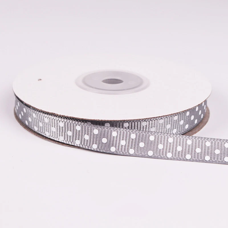 5 yards/Roll Cartoon Polka Dots Printed Grosgrain Ribbon Lovely Series Ribbons Girls Hairbows 10mm satin ribbons ribbon decoration ribbon supplies wrapping ribbon satin ribbon grosgrain ribbon sewing ribbon cotton ribbon organza ribbon polyester ribbon