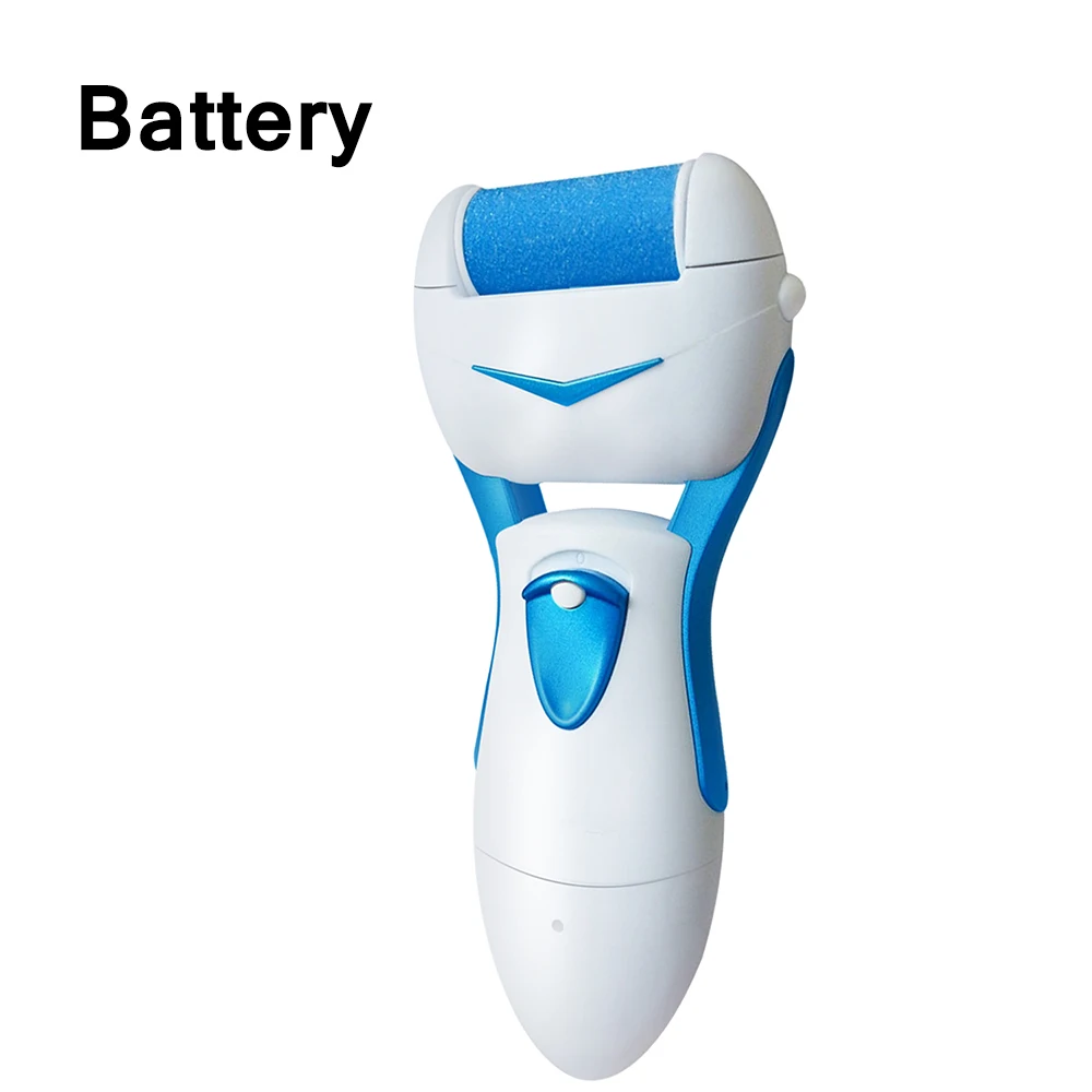 Battery with box Новая электрическая пилка для шитья ног, красный инструмент для ухода за ногами, педикюрная машинка, пилинг для кожи, роликовая пилка для удаления мозолей, пилка для ног для мужчин - Цвет: Battery with box
