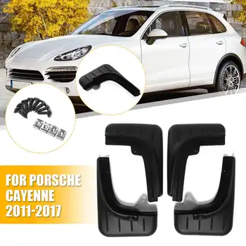 

Mud Flaps For Porsche Cayenne 92A 2nd Gen 2011 2012 2013 2014 2015 Fender Mudguards Splash Guards Flap Mudflaps
