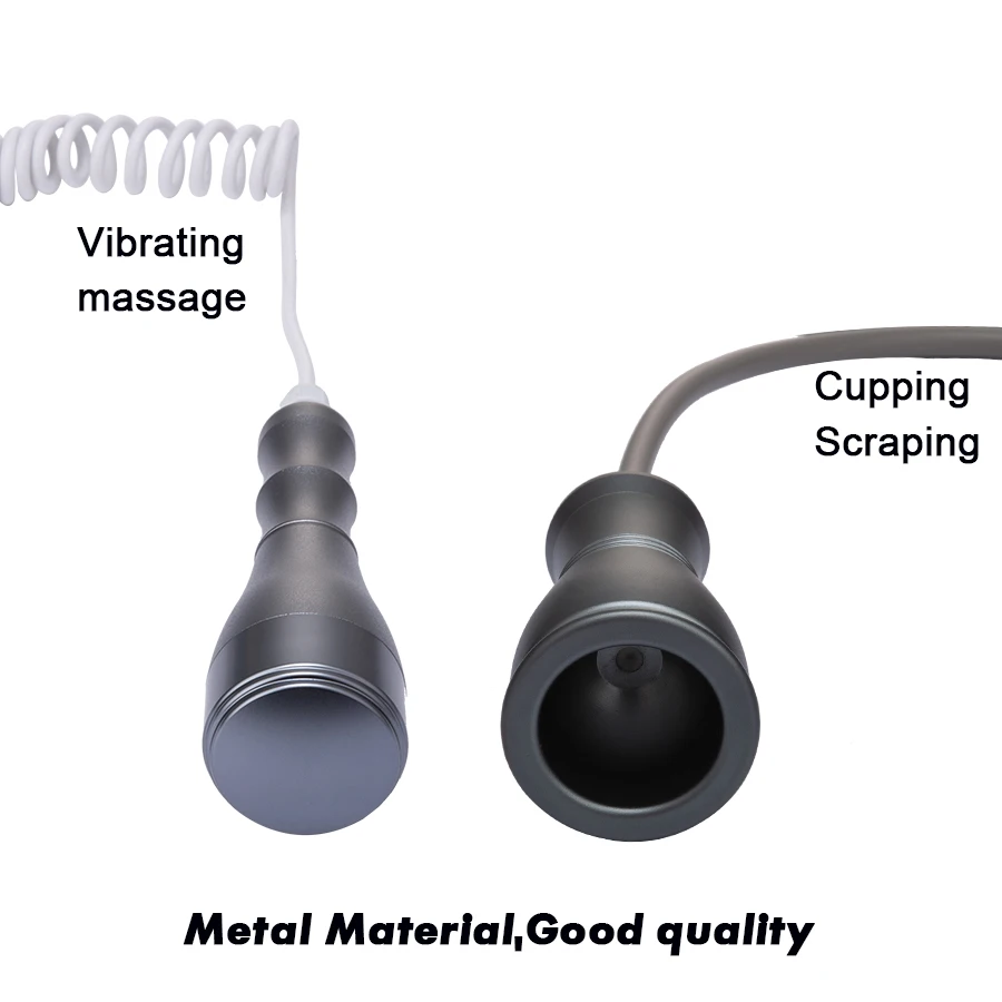 3 in 1 Electric Scraping Gua Sha Ventosas Anti Cellulite Fat Burner Cupping Body Slimming Massager Vibrating Meridian Dredge 5
