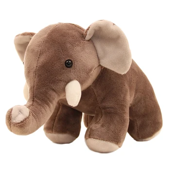 

Plush Toy 25cm Height Large Plush Elephant Doll Toy Kids Sleeping Back Cushion Stuffed Elephant Baby Accompany Doll Xmas Gift