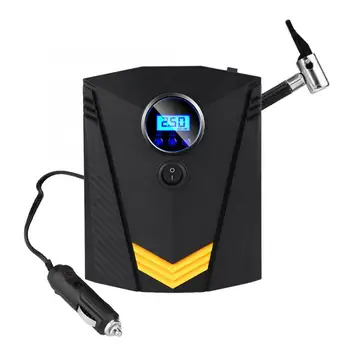 

12V 120W Portable Tire Inflator Digital Air Compressor Pump W/ 3 Nozzles for Car Ball Air Boat car accessories car pump