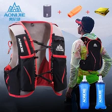 AONIJIE гидратация пакет рюкзак сумка Жилет Жгут водный Пузырь походный Кемпинг бег марафон Гонки Спортивная сумка 5L