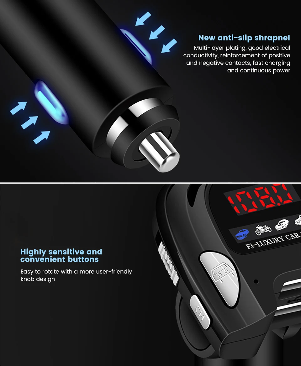 AOSHIKE Многофункциональный 5,0 EDR автомобильный двигатель звукоимитационное устройство Автомобильный громкой телефон автомобильный Bluetooth fm-передатчик