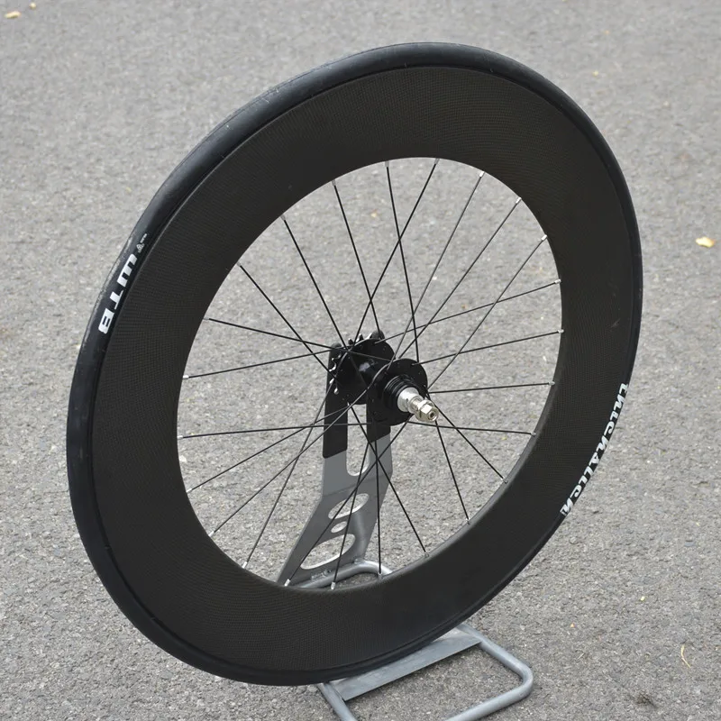Paire De Roues De Vélo De Piste 700C – Moyeux Acier/aluminium, Frein à Disque, Valve Dunlop, 3 Ans Garantie