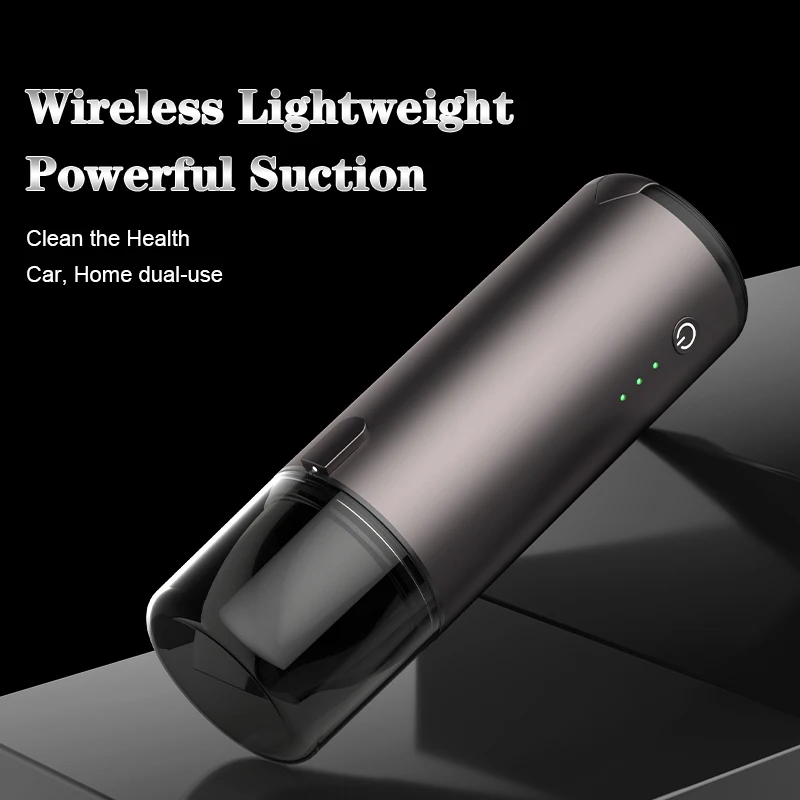 Car Vacuum Cleaner 6000Pa Cordless Handheld Mini Vacuum Cleaner Interior & Home & Computer Cleaning Wireless Auto
