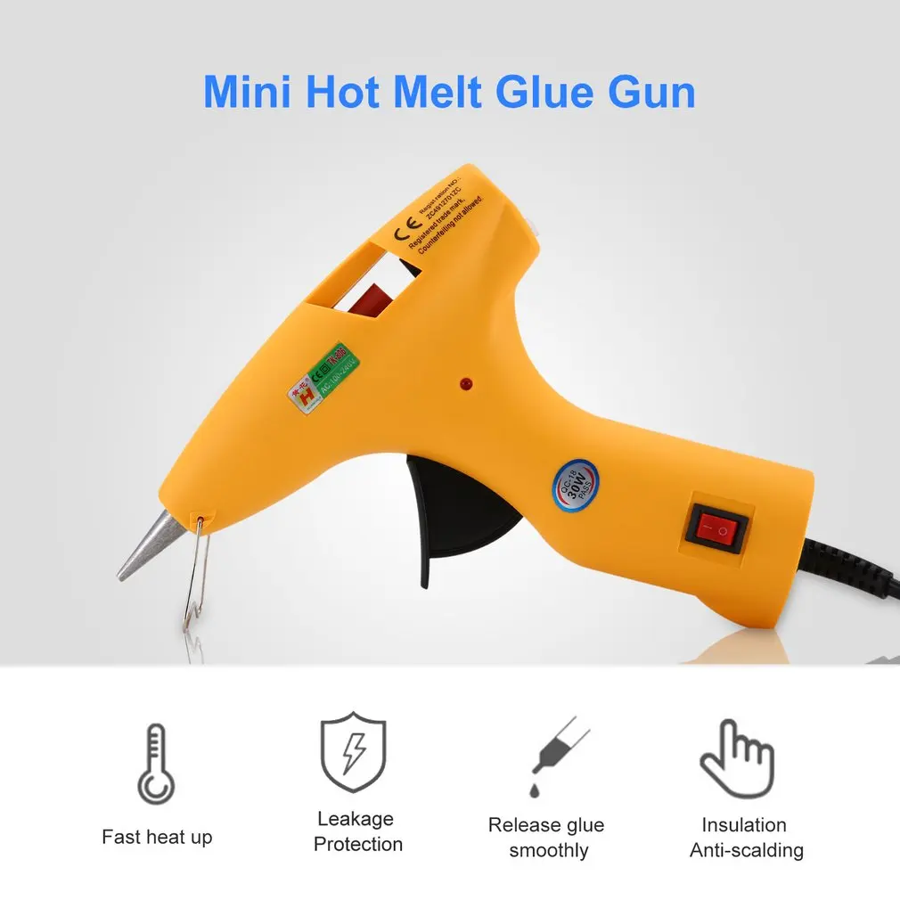 TK-806 30 Вт термоклеевой пистолет тепловые пушки для DIY ручной работы игрушки ремонтные Инструменты Электрические термоклеевые пистолеты