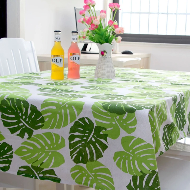 Pastoral Style Decorative Table Cloth Cotton linen Tablecloth Dining Table Cover For Kitchen Home Decor