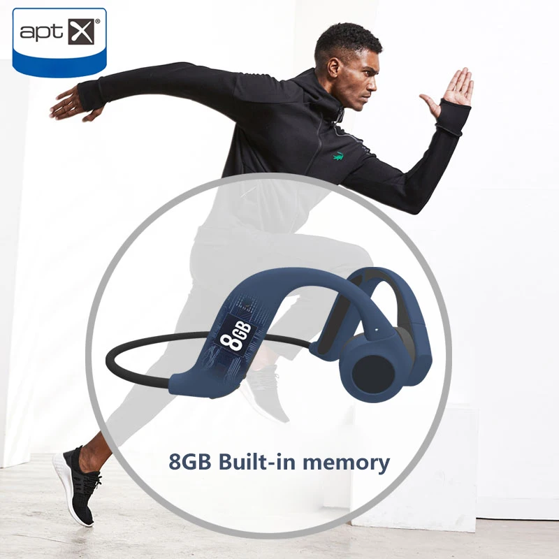 X9 APTX Bone conduction Headphone Built-in Memory