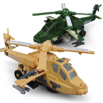 

Electric Music Totating Helicopter Flash Lighting Aircraft Model Toys