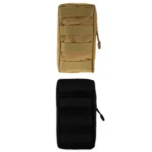 MOLLE модуль утилитарный подсумок военная сумка для аксессуаров черный+ MOLLE модуль утилитарный подсумок в стиле милитари, сумка для аксессуаров, светло-коричневый