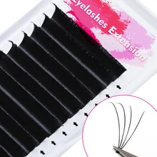 Легкие веерные ресницы для самостоятельного наращивания ресниц легкие веерные ресницы для наращивания проще 3D 6D XD объемные ресницы из искусственной норки