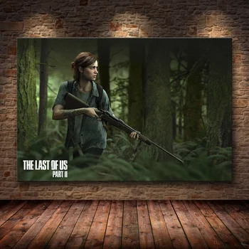 

The Last of Us Game Canvas Painting Zombie Survival Horror Action Prints and Posters Wall Art Picture for Living Room Home Decor