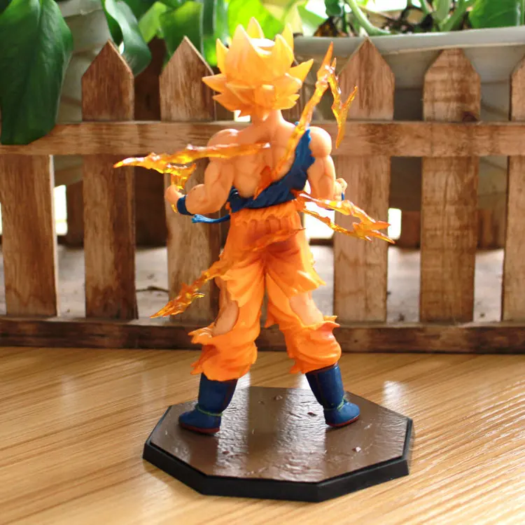 Bandai душа Dragon Ball Супер Saiyan люди солнце Wukong Гараж Комплект модель игрушки