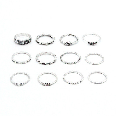 New Ins Temperament Pearl Ring For Women Fashion And Popular Opening Adjustable Ring Retro Combination Banquet Gift