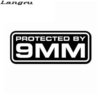 

Langru 17.3CM*7CM Fashion Motorcycle Car-styling Protected By 9MM Vinyl Decal Car Sticker Accessories Jdm