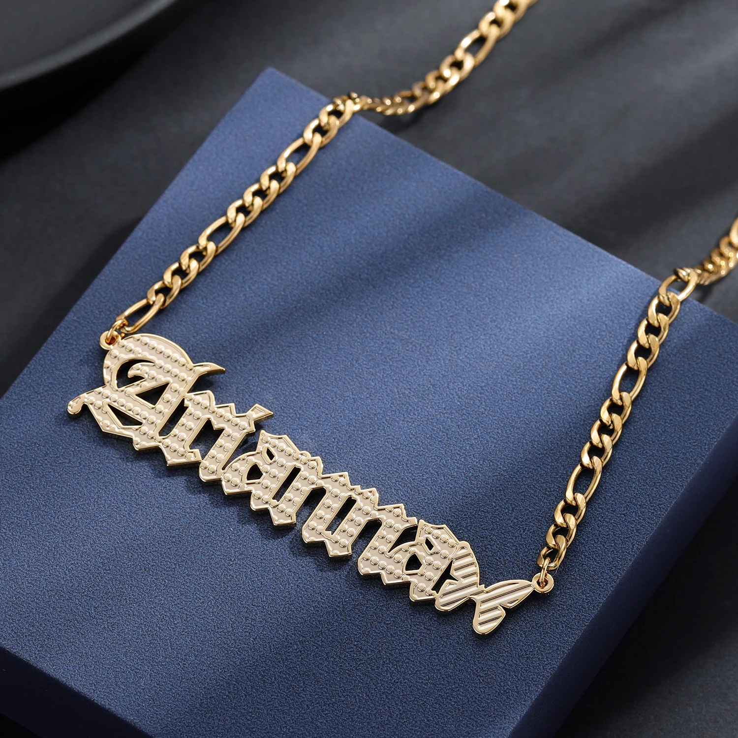 Custom18K Gold Plate Pendant 
