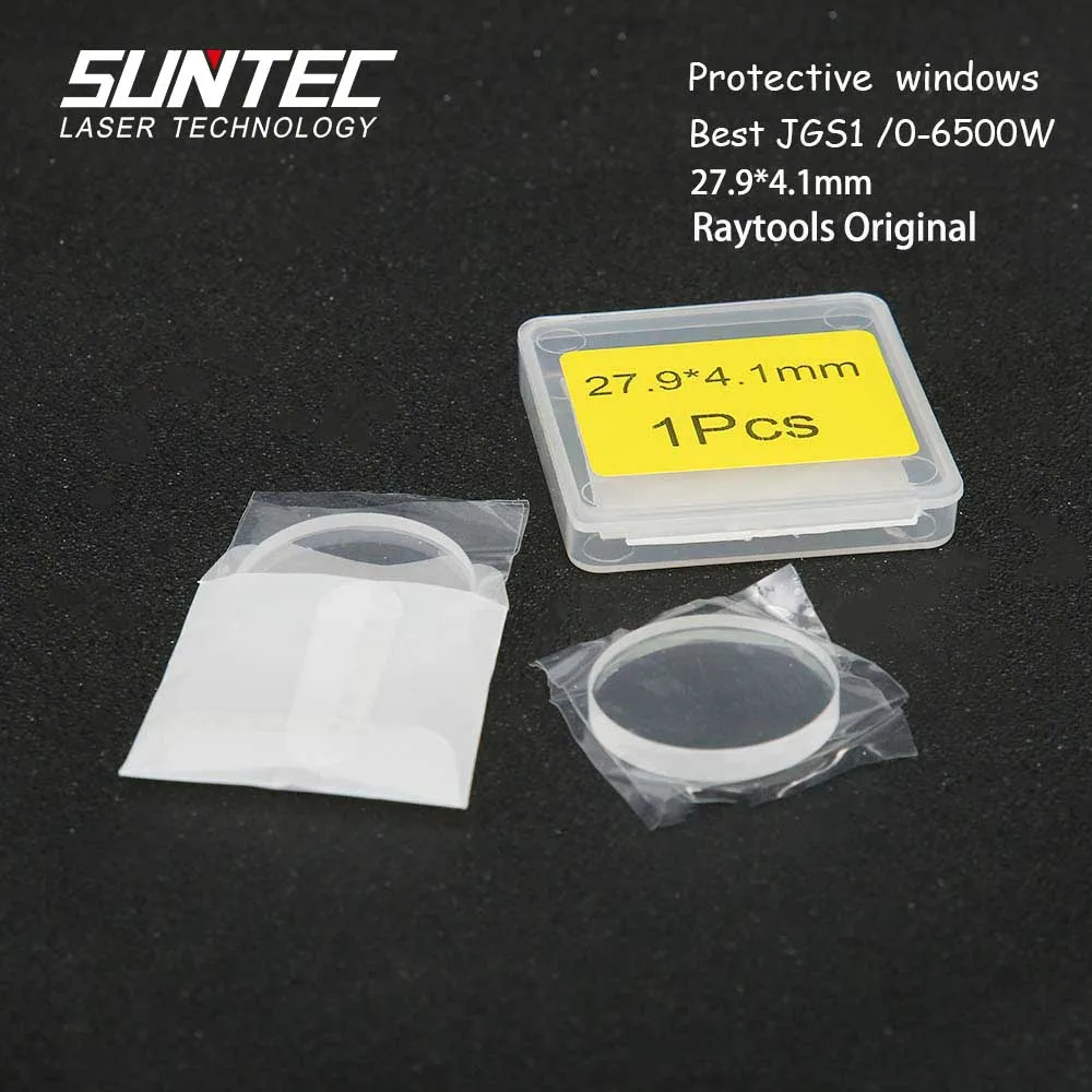 Suntec 27,9*4,1 мм Защитное стекло для Windows Focus для Raytools Лазерная режущая головка BT240 BM110 20 шт./партия