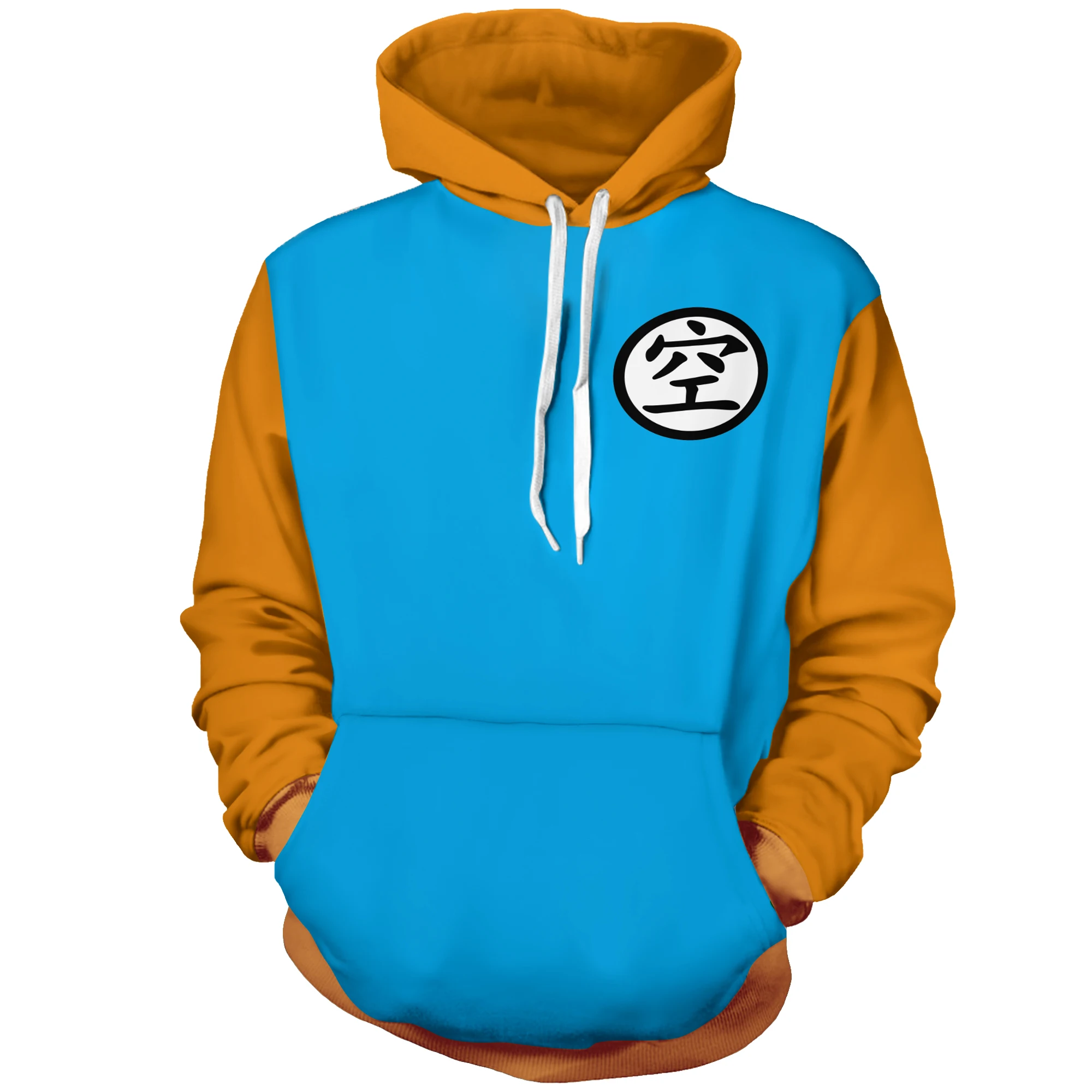 3DWY152 3D Аниме Толстовка Dragon Ball Z с карманом, толстовки с капюшоном, Poleron Hombre, уличная одежда, Sudadera Dragon Ball, толстовка с капюшоном, мужская куртка - Цвет: 3DWY152