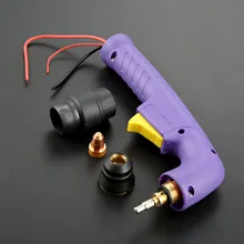 DRELD 1pc S45 Air Plasma Air Cooled Cutting Torch Head Body Handle For Plasma Cutter Torch Consumables Hand Welding Torch Tools DRELD 1pc S45 Air Plasma Air Cooled Cutting Torch Head Body Handle For Plasma Cutter Torch Consumables Hand Welding Torch Tools