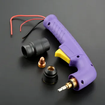 

DRELD 1pc S45 Air Plasma Air Cooled Cutting Torch Head Body Handle For Plasma Cutter Torch Consumables Hand Welding Torch Tools