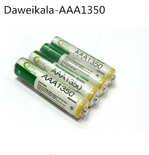 Новинка ni-mh AAA батарея 1,2 V 1800 mAh AAA1350 аккумуляторная батарея для часов, мышей, компьютеров, игрушек так далее