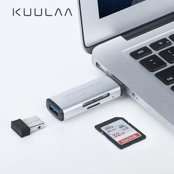 

KUULAA All in One Memory Card Reader MINI USB 3.0 OTG Micro SD/SDXC TF Card Reader Adapter for PC Laptop Computer