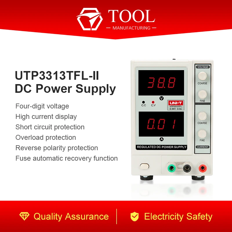 Линейный источник питания постоянного тока UNI-T110V/220 В импульсный регулятор лабораторное обслуживание мультиметр DC источник питания UTP3313TFL-II
