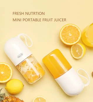 

Xiaomi Deerma Juicer 300ml Portable Electric Blender Multipurpose Wireless Mini USB Rechargable Juice Cup Fruit Mixer for Travel