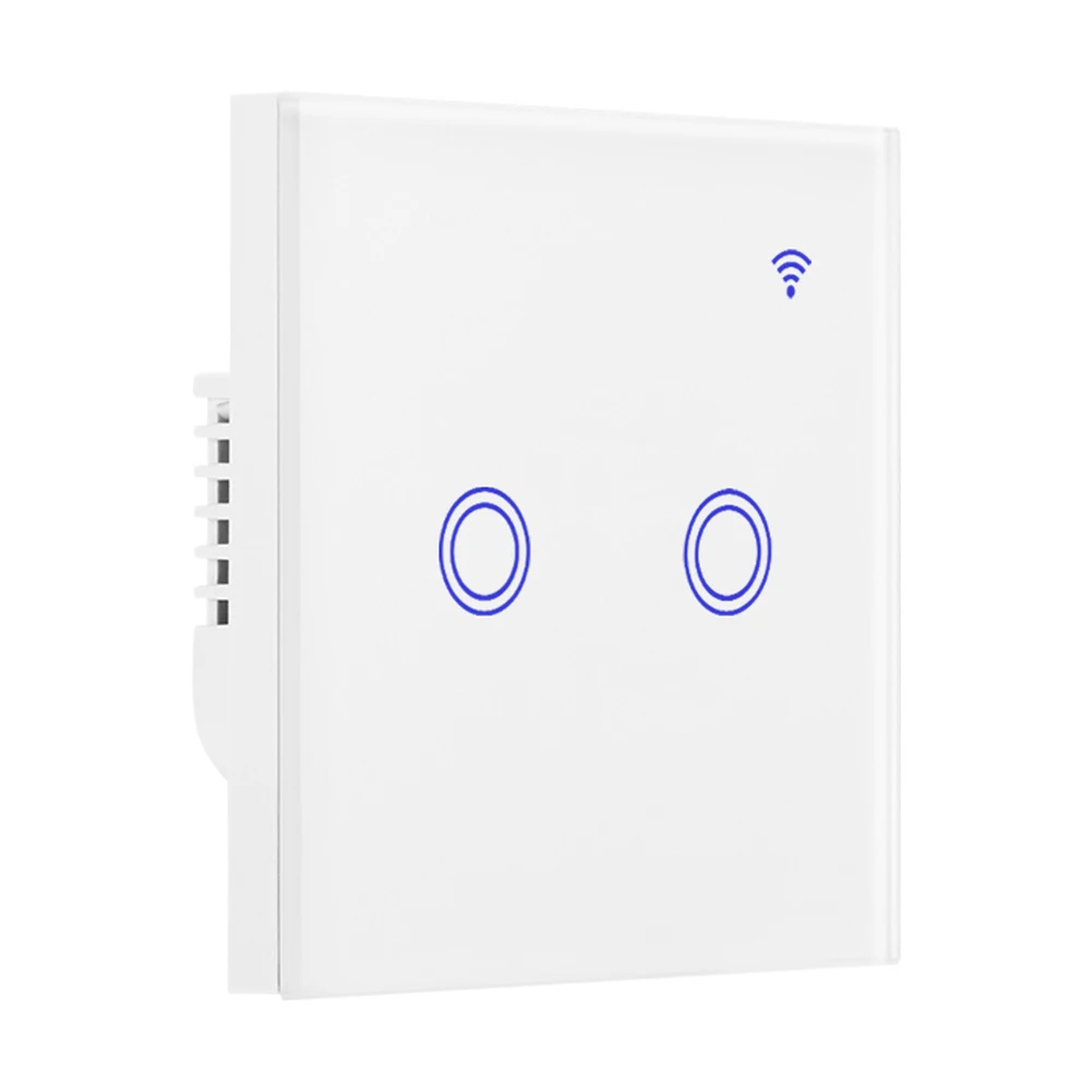 Современный Wifi выключатель света настенный Голосовое управление Совместимо с Alexa Google Assistant SGA998