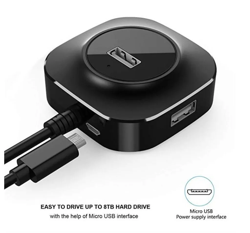 USB C док-станция USB 3,0 концентратор разделитель несколько USB Hab Тип C концентратор 2,0 мульти хаб расширитель 4 Порты и разъёмы хаб для портативных ПК