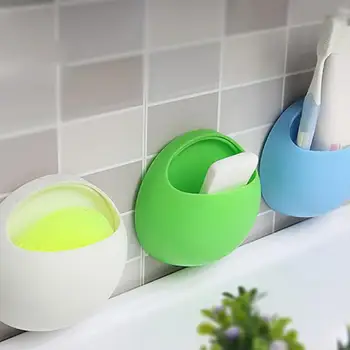 

1PC Toothbrush Holder Wall Mount Suction Cup Toothpaste Storage Rack Wall Stand Bathroom Toothbrush Toothpaste Holders