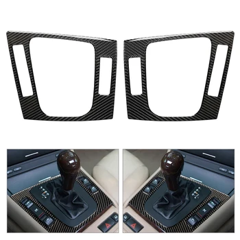 

Carbon Fiber Sticker Excellent Craftsmanship Well Durability Gear Shift Box Panel Trim Cover for BMW E46 98-05 LHD/ RHD