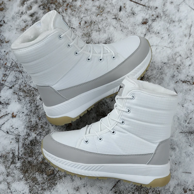 Women Boots Waterproof Winter Shoes Female Snow Boots Platform Keep Warm Ankle with Thick Fur Heels Botas Mujer women snow boots