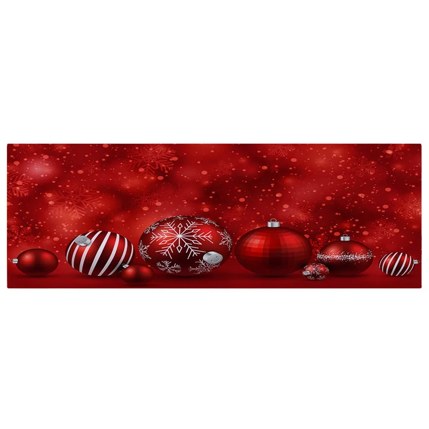 60*180 см веселый рождественский Коврик для двери, коврики для двери, домашние ковры для декора, рождественские украшения, вечерние, новогодние