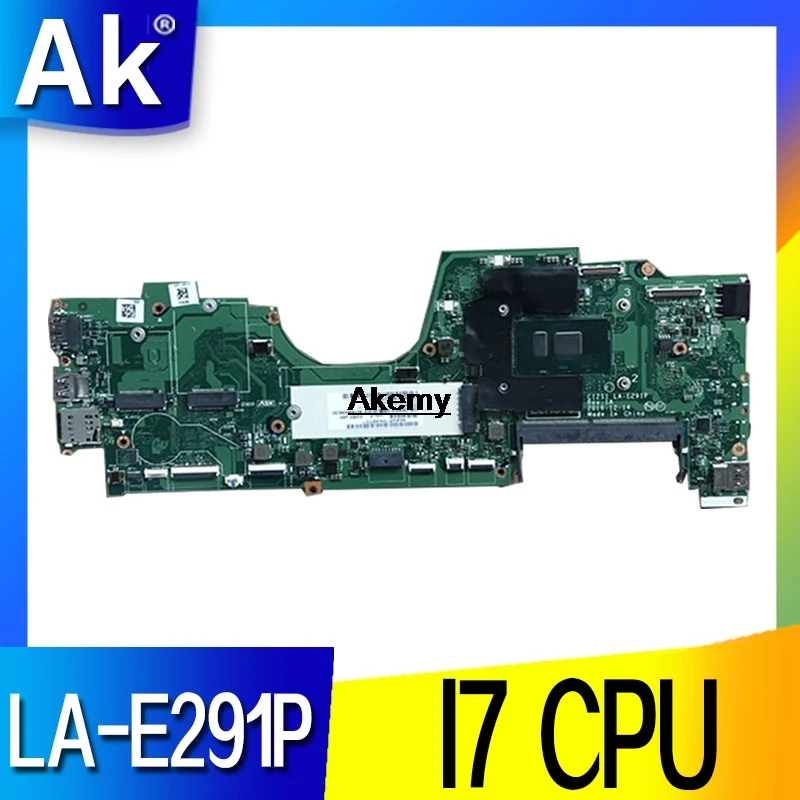 AKMEY 01HY149 CIZS1 LA-E291P основная плата для lenovo Yoga 270 370 материнская ноутбука I7-7600U