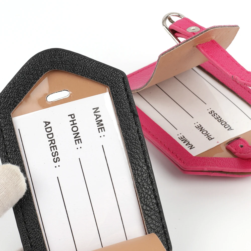 Рисунок 2 - Бирка для багажа из искусственной кожи