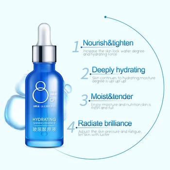 

Hyaluronic Acid Serum Anti Aging Anti Wrinkle Facial Essence Deep Moisturizing Hydrating Whitening Serum Facial Skin Care 30ml