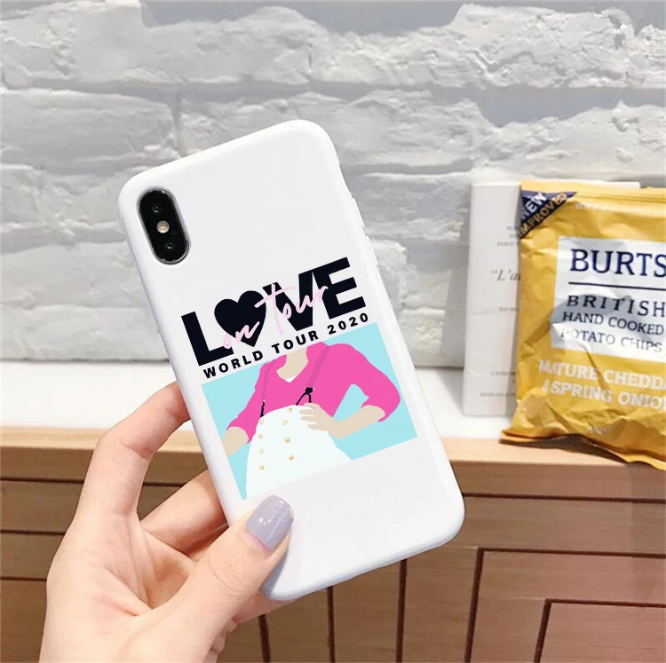 Harry Styles» Любовь на тур тонкая грань чехол для iPhone 11 pro XR 7 Plus чехол силиконовый чехол для телефона для iPhone 6S плюс XS - Цвет: BHSR-24436