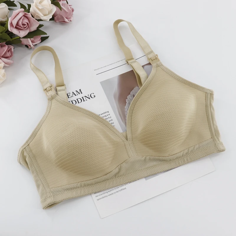 Beauwear, женское нижнее белье, бюстгальтер для кормления грудью, бюстгальтеры для кормящих мам, бюстгальтеры для беременных, кормящих грудью, для беременных, soutien gorge allaitement - Цвет: Nude