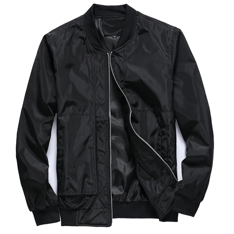 

Nice Jacket Men Bomber Baseball Coat Spring Autumn Casual Slim Windbreaker Flight Jacket Men Jaqueta Masculina Thin Hip Hop Coat