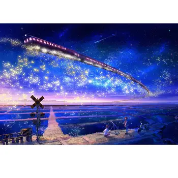 

RCtown 1000pcs Jigsaw Puzzle Set Colorful Adults Baby Educational Toys Cartoon Jigsaw Puzzle